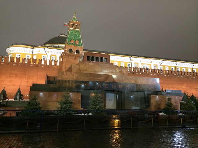 Lenin's Mausoleum in Red Square
