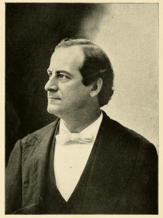 1896 Photograph of Democratic/Populist Presidential Candidate William Jennings Bryan 