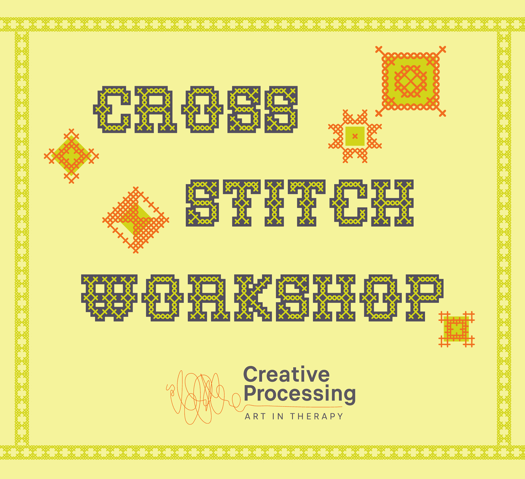 Creative Processing: Cross Stitch Workshop | Mütter Museum