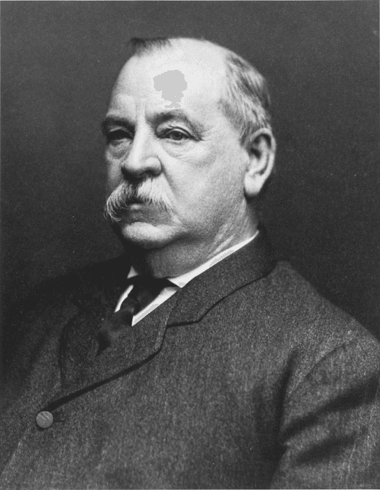 Portrait of Grover Cleveland, 22nd and 24th President of the United States