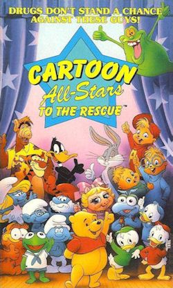 VHS cover for &quot;Cartoon All Stars to the Rescue&quot; Source: IMDB